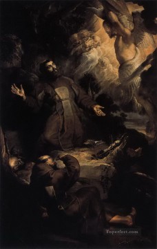 Pedro Pablo Rubens Painting - La estigmatización de San Francisco Peter Paul Rubens